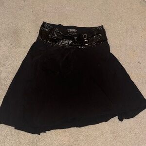 Gothic Knee Length Skirt